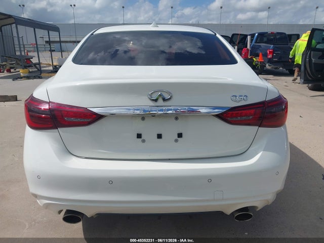 2021 Infiniti Q50 Luxe მანქანა იყიდება აუქციონზე, vin: JN1EV7BP3MM706441, აუქციონის ნომერი: 45352231
