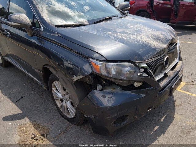 45352248 :رقم المزاد ، JTJBC1BA1A2018537 vin ، 2010 Lexus Rx 450h مزاد بيع