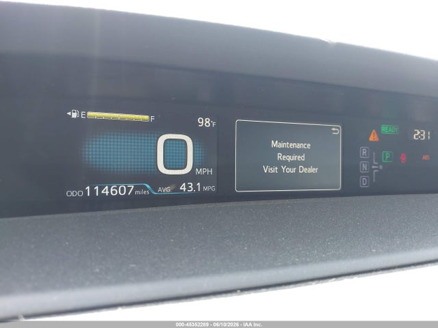 45352289 :رقم المزاد ، JTDKBRFU0H3580829 vin ، 2017 Toyota Prius Two مزاد بيع