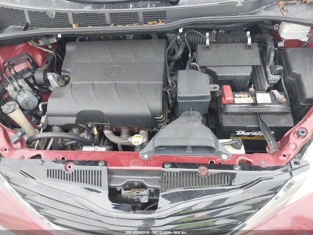 2011 Toyota Sienna Le V6 მანქანა იყიდება აუქციონზე, vin: 5TDKK3DC6BS143057, აუქციონის ნომერი: 45352315