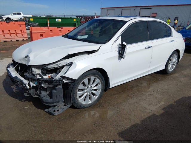 Honda Accord Ex-l V-6 2014 1HGCR3F87EA031265 Image 2