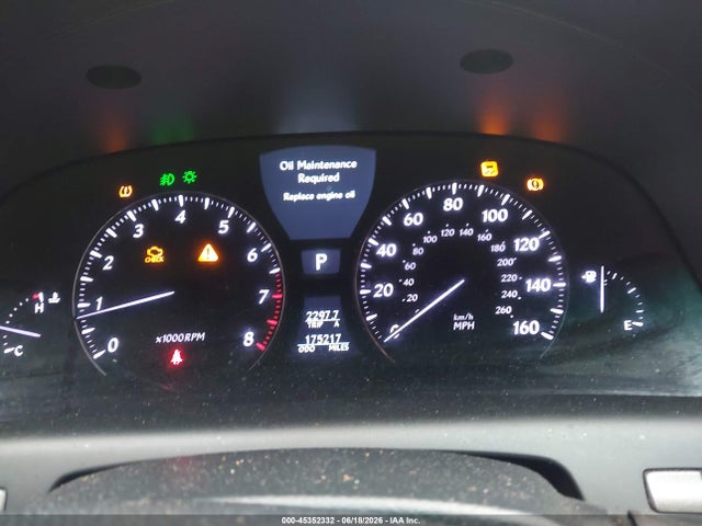 2008 Lexus Ls 460 მანქანა იყიდება აუქციონზე, vin: JTHBL46F085062966, აუქციონის ნომერი: 45352332