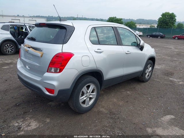 2018 Chevrolet Trax Ls მანქანა იყიდება აუქციონზე, vin: 3GNCJNSB6JL167335, აუქციონის ნომერი: 45352449