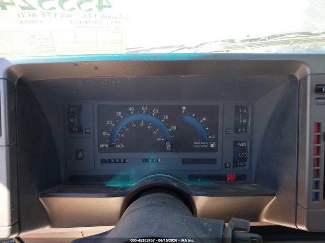 45352457 :رقم المزاد ، 1GCCS14R6P0191293 vin ، 1993 Chevrolet S Truck S10 مزاد بيع
