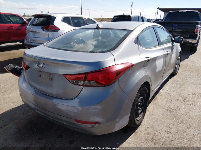 Продажа на аукционе авто 2016 Hyundai Elantra Se, vin: 5NPDH4AE4GH707207, номер лота: 45352472