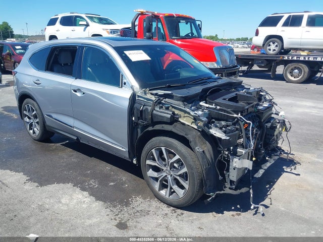 Auction sale of the 2022 Acura Mdx Technology Package, vin: 5J8YE1H4XNL043981, lot number: 45352508