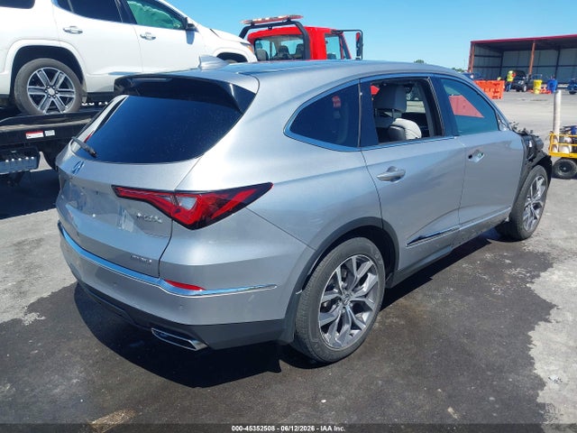 2022 Acura Mdx Technology Package მანქანა იყიდება აუქციონზე, vin: 5J8YE1H4XNL043981, აუქციონის ნომერი: 45352508