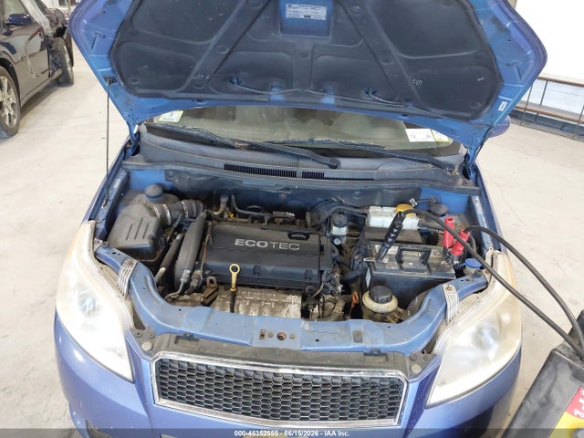 2009 Chevrolet Aveo Lt მანქანა იყიდება აუქციონზე, vin: KL1TD66E89B317086, აუქციონის ნომერი: 45352555