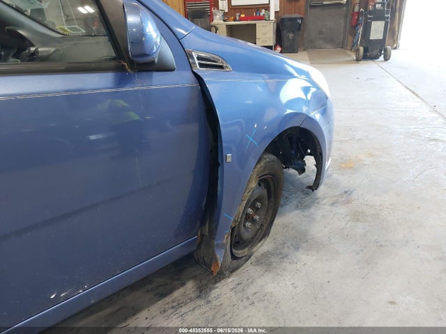 2009 Chevrolet Aveo Lt მანქანა იყიდება აუქციონზე, vin: KL1TD66E89B317086, აუქციონის ნომერი: 45352555