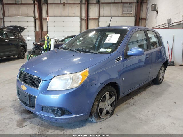 2009 Chevrolet Aveo Lt მანქანა იყიდება აუქციონზე, vin: KL1TD66E89B317086, აუქციონის ნომერი: 45352555