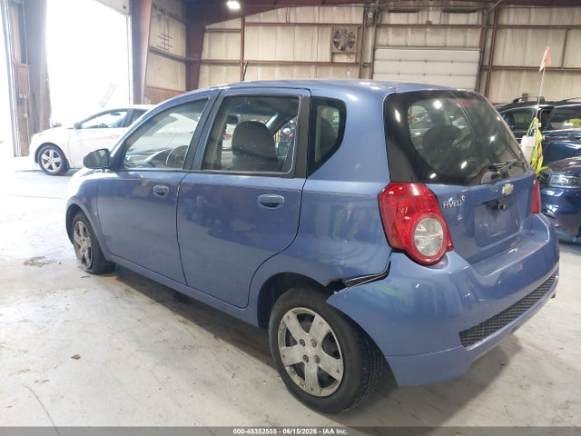2009 Chevrolet Aveo Lt მანქანა იყიდება აუქციონზე, vin: KL1TD66E89B317086, აუქციონის ნომერი: 45352555