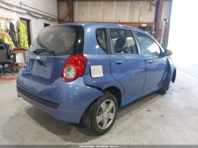 2009 Chevrolet Aveo Lt მანქანა იყიდება აუქციონზე, vin: KL1TD66E89B317086, აუქციონის ნომერი: 45352555