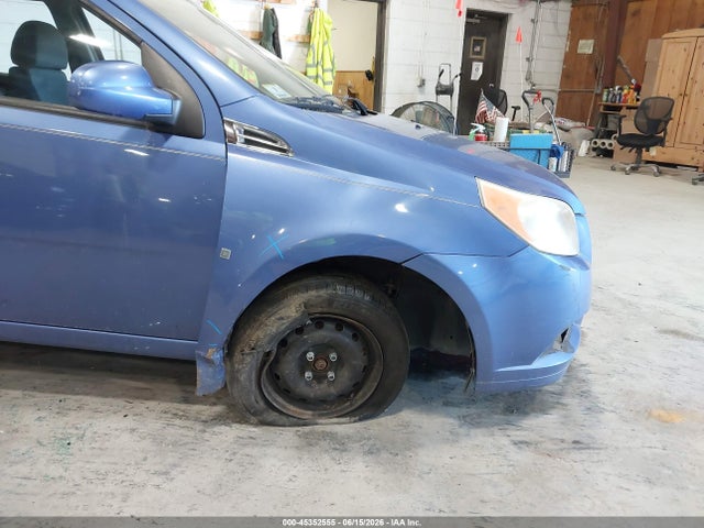 2009 Chevrolet Aveo Lt მანქანა იყიდება აუქციონზე, vin: KL1TD66E89B317086, აუქციონის ნომერი: 45352555