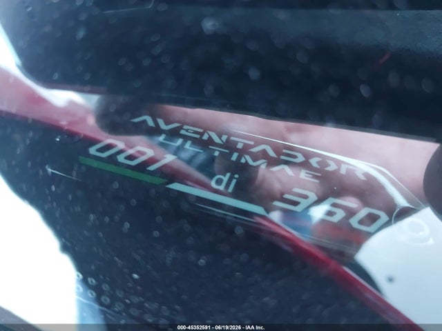 ZHWUP8ZD1NLA11073 Lamborghini Aventador Lp 780-4 Ultimae
