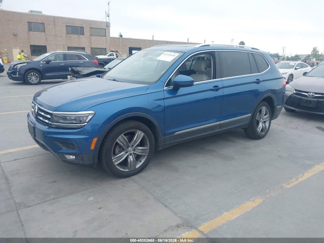 2018 Volkswagen Tiguan 2.0t Sel Premium მანქანა იყიდება აუქციონზე, vin: 3VV5B7AXXJM002794, აუქციონის ნომერი: 45352668