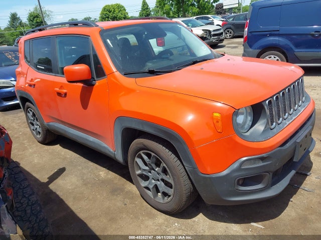 Aukcja sprzedaży 2017 Jeep Renegade Latitude Fwd, vin: ZACCJABB8HPE49074, numer aukcji: 45352747