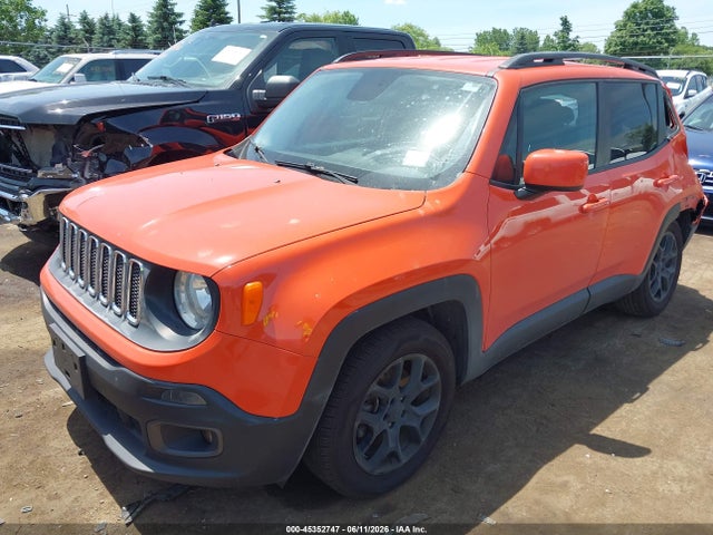 Aukcja sprzedaży 2017 Jeep Renegade Latitude Fwd, vin: ZACCJABB8HPE49074, numer aukcji: 45352747