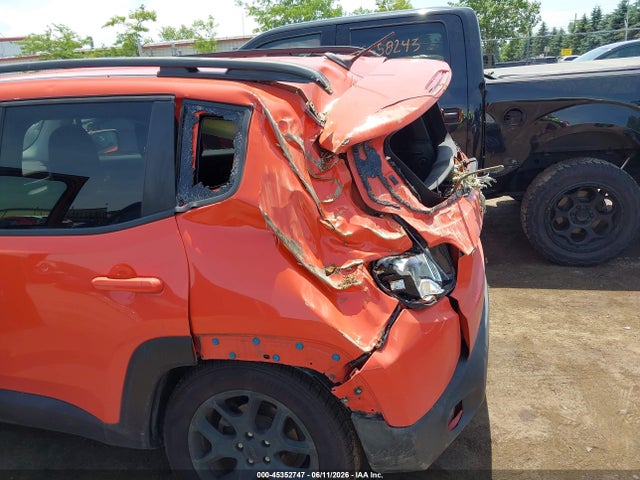 Aukcja sprzedaży 2017 Jeep Renegade Latitude Fwd, vin: ZACCJABB8HPE49074, numer aukcji: 45352747