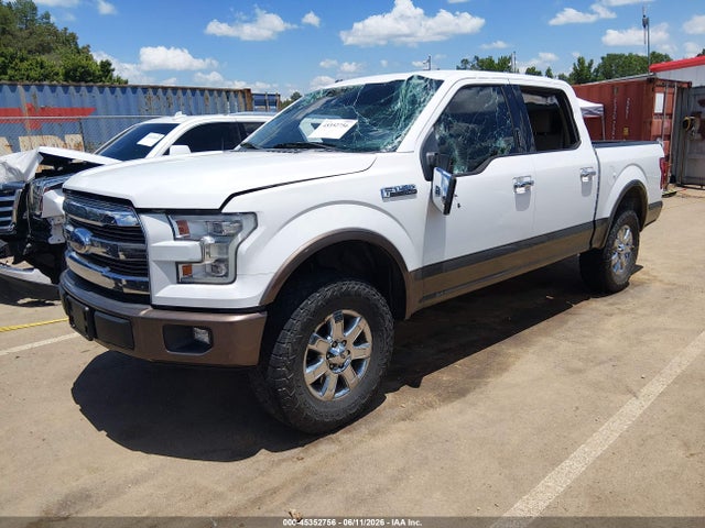 Продаж на аукціоні авто 2016 Ford F-150 Lariat, vin: 1FTEW1EFXGFD33689, номер лоту: 45352756
