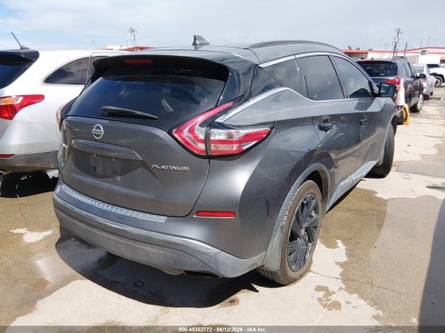 Nissan Murano Platinum 2017 5N1AZ2MG3HN153589 Image 4