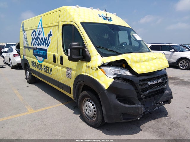 Продаж на аукціоні авто 2025 Ram Promaster 2500 Tradesman High Roof 159 Wb W/pass Seat, vin: 3C6LRVDG4SE554795, номер лоту: 45352865