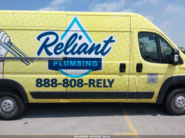 Продажа на аукционе авто 2025 Ram Promaster 2500 Tradesman High Roof 159 Wb W/pass Seat, vin: 3C6LRVDG4SE554795, номер лота: 45352865