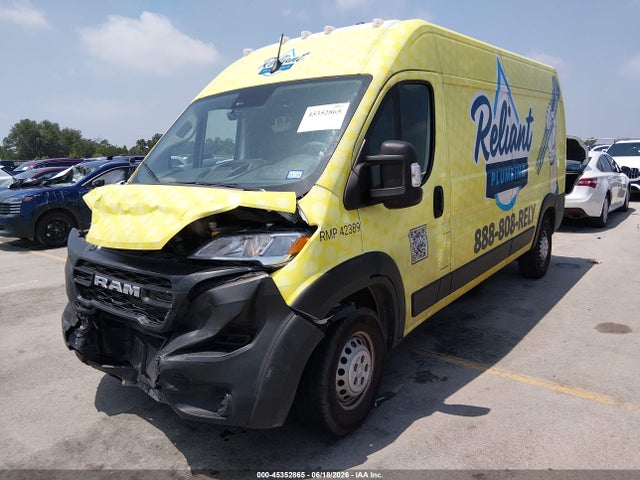 Продажа на аукционе авто 2025 Ram Promaster 2500 Tradesman High Roof 159 Wb W/pass Seat, vin: 3C6LRVDG4SE554795, номер лота: 45352865