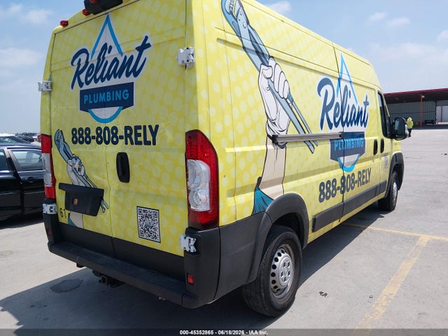 Продажа на аукционе авто 2025 Ram Promaster 2500 Tradesman High Roof 159 Wb W/pass Seat, vin: 3C6LRVDG4SE554795, номер лота: 45352865