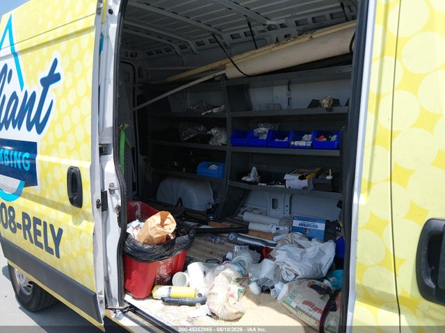 Продажа на аукционе авто 2025 Ram Promaster 2500 Tradesman High Roof 159 Wb W/pass Seat, vin: 3C6LRVDG4SE554795, номер лота: 45352865