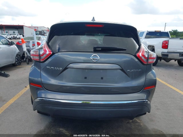 45352879 :رقم المزاد ، 5N1AZ2MG4HN104353 vin ، 2017 Nissan Murano Platinum مزاد بيع