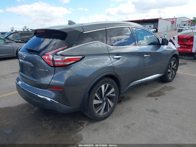45352879 :رقم المزاد ، 5N1AZ2MG4HN104353 vin ، 2017 Nissan Murano Platinum مزاد بيع