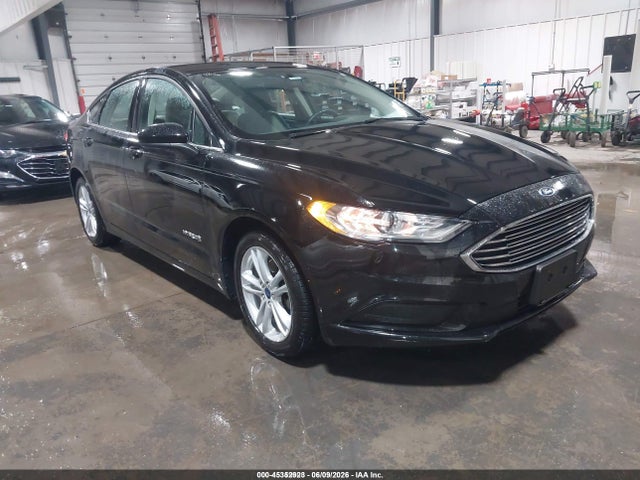 45352923 :رقم المزاد ، 3FA6P0UU0JR271456 vin ، 2018 Ford Fusion Hybrid S مزاد بيع