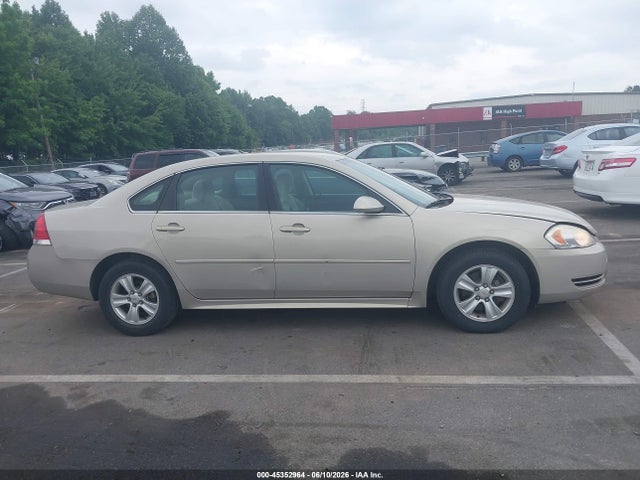 2012 Chevrolet Impala Ls მანქანა იყიდება აუქციონზე, vin: 2G1WF5E34C1148257, აუქციონის ნომერი: 45352964