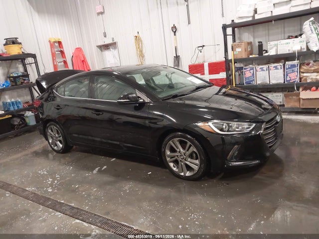 Продажа на аукционе авто 2018 Hyundai Elantra Limited, vin: 5NPD84LF6JH285132, номер лота: 45353019