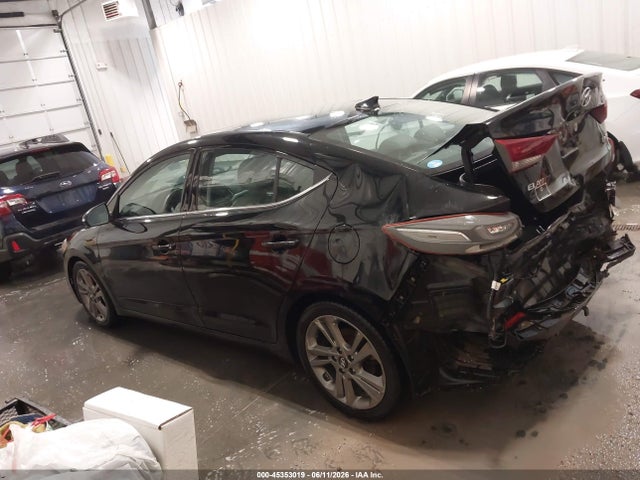 Продажа на аукционе авто 2018 Hyundai Elantra Limited, vin: 5NPD84LF6JH285132, номер лота: 45353019