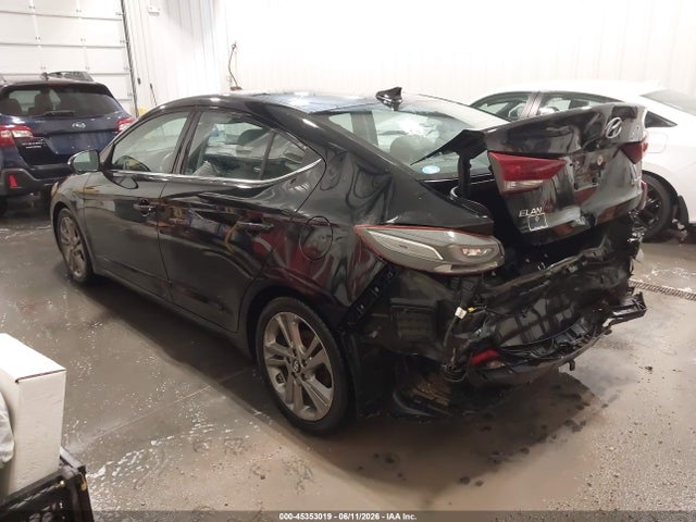 Продажа на аукционе авто 2018 Hyundai Elantra Limited, vin: 5NPD84LF6JH285132, номер лота: 45353019