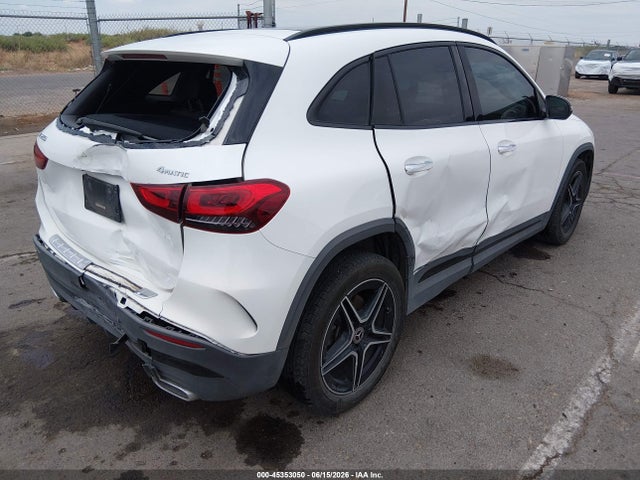 Aukcja sprzedaży 2021 Mercedes-benz Gla 250 4matic, vin: W1N4N4HB4MJ193066, numer aukcji: 45353050