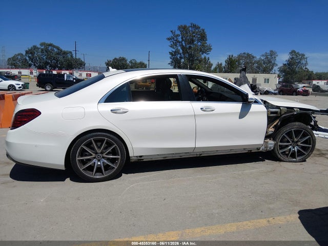 45353160 :رقم المزاد ، WDDUG6GB8JA364756 vin ، 2018 Mercedes-benz S 450 مزاد بيع