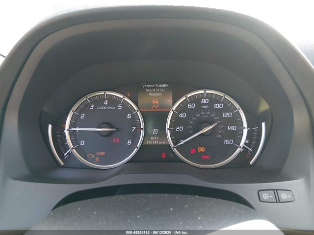 45353163 :رقم المزاد ، 5FRYD4H20EB014699 vin ، 2014 Acura Mdx مزاد بيع