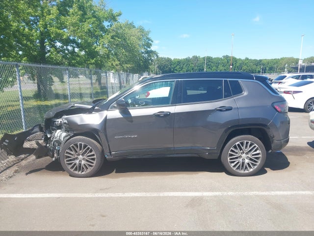 45353167 :رقم المزاد ، 3C4NJDCB9NT197381 vin ، 2022 Jeep Compass Limited 4x4 مزاد بيع