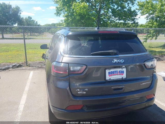 45353167 :رقم المزاد ، 3C4NJDCB9NT197381 vin ، 2022 Jeep Compass Limited 4x4 مزاد بيع