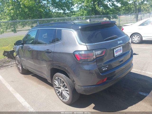 45353167 :رقم المزاد ، 3C4NJDCB9NT197381 vin ، 2022 Jeep Compass Limited 4x4 مزاد بيع
