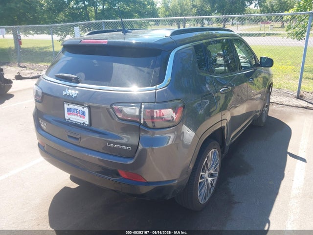 45353167 :رقم المزاد ، 3C4NJDCB9NT197381 vin ، 2022 Jeep Compass Limited 4x4 مزاد بيع