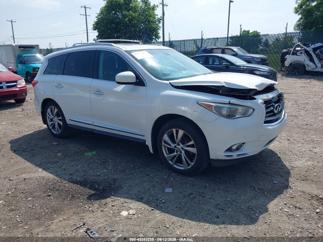 45353205 :رقم المزاد ، 5N1AL0MM8DC338819 vin ، 2013 Infiniti Jx35 مزاد بيع