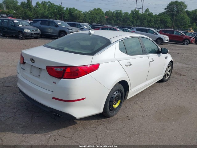 Aukcja sprzedaży 2015 Kia Optima Lx, vin: KNAGM4A70F5598735, numer aukcji: 45353255