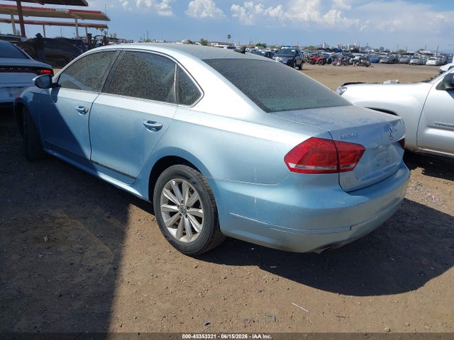 45353321 :رقم المزاد ، 1VWCH7A38CC033030 vin ، 2012 Volkswagen Passat 2.5l Sel مزاد بيع