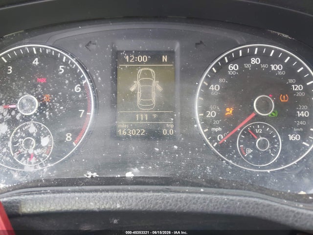 45353321 :رقم المزاد ، 1VWCH7A38CC033030 vin ، 2012 Volkswagen Passat 2.5l Sel مزاد بيع