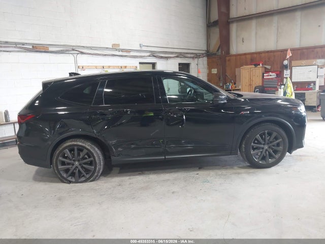 45353355 :رقم المزاد ، 5J8YE1H0XSL011007 vin ، 2025 Acura Mdx A-spec مزاد بيع