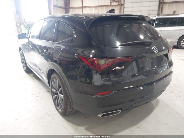 45353355 :رقم المزاد ، 5J8YE1H0XSL011007 vin ، 2025 Acura Mdx A-spec مزاد بيع