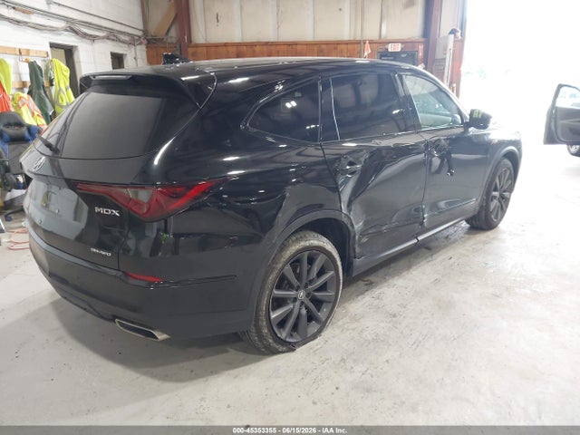 45353355 :رقم المزاد ، 5J8YE1H0XSL011007 vin ، 2025 Acura Mdx A-spec مزاد بيع